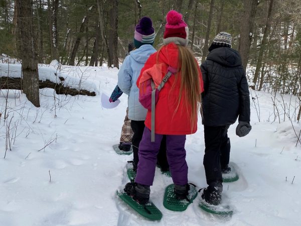 Snowshoeing