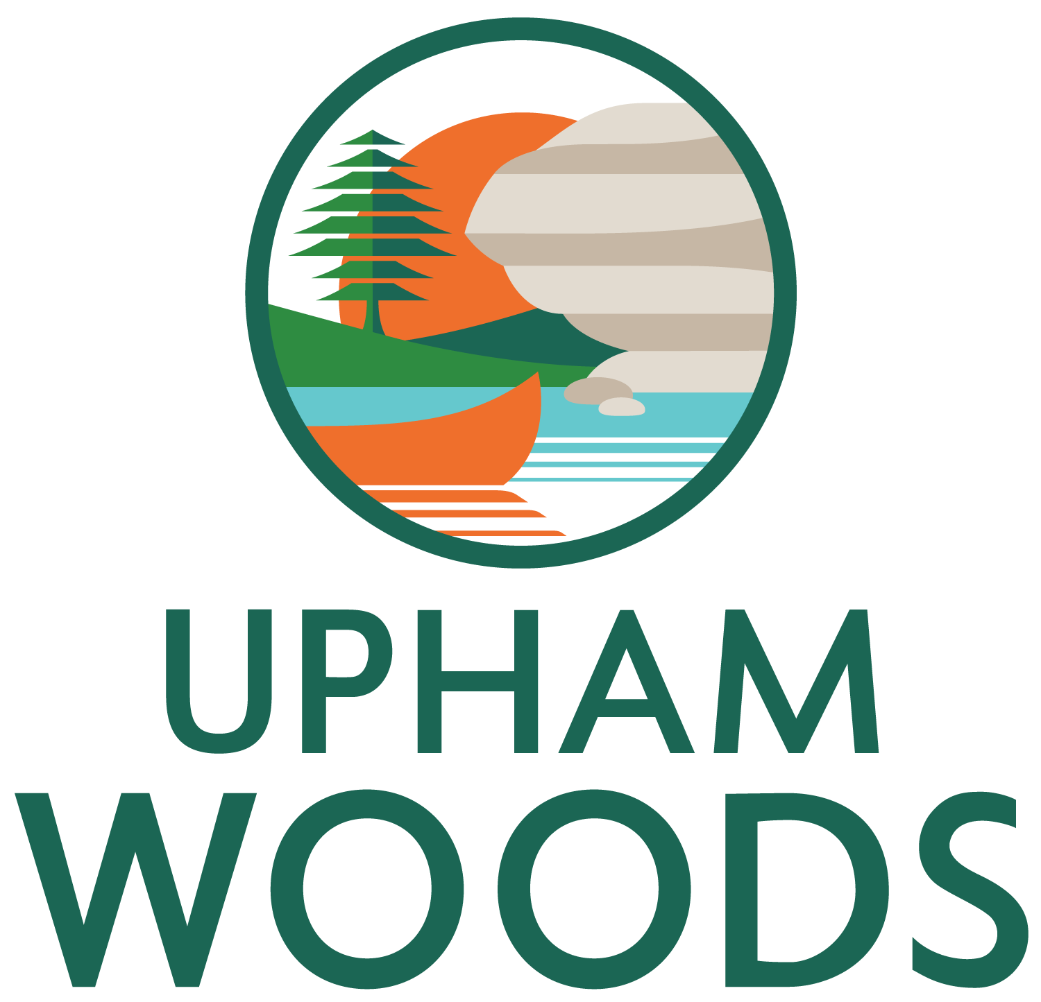 Upham Woods logo